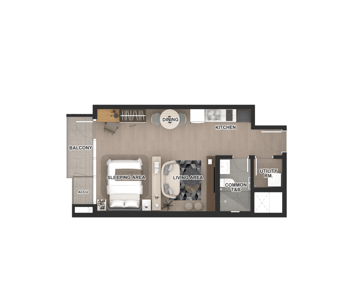 STUDIO Floor Plan
